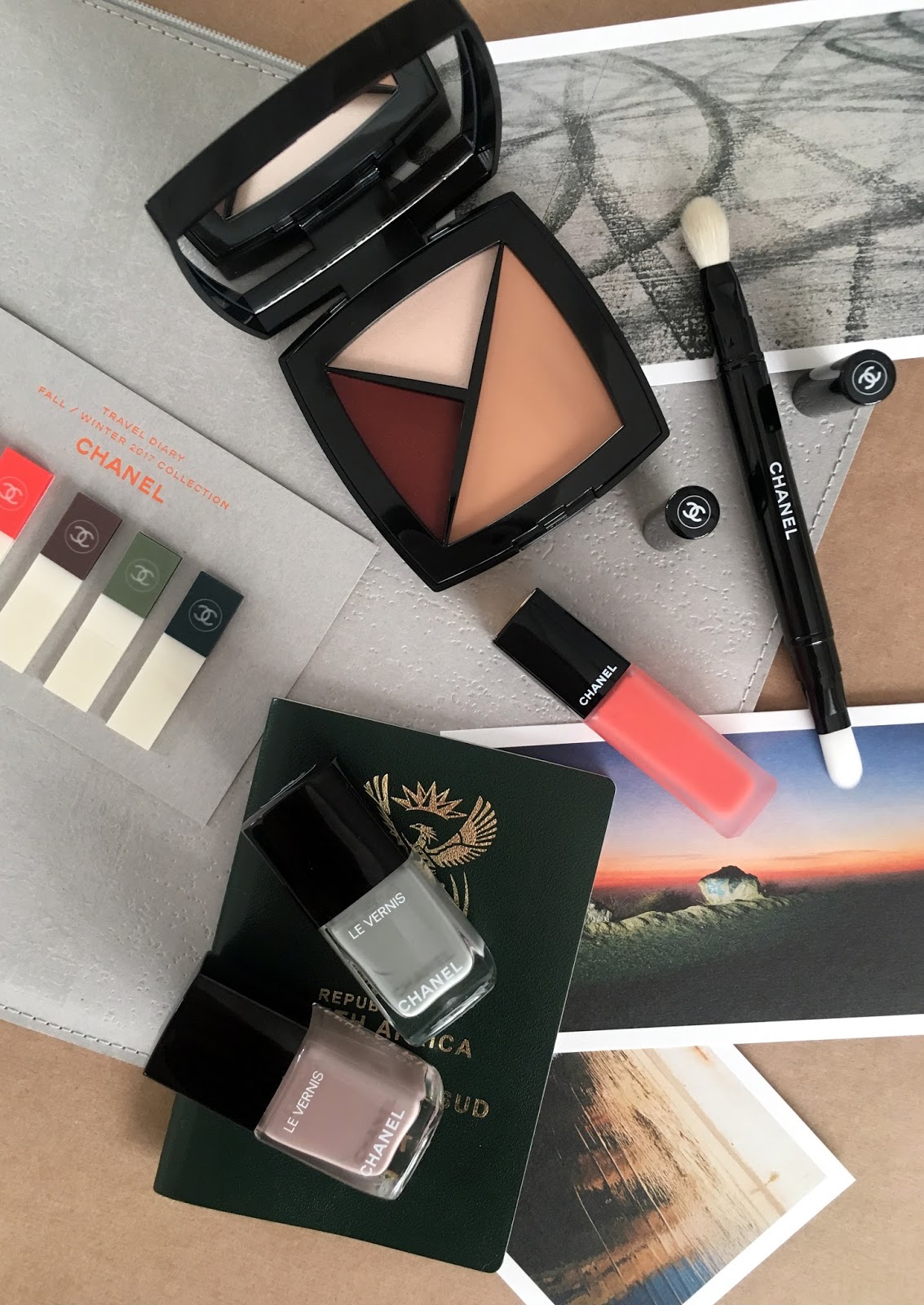 HONEY AND SILK: CHANEL Fall/Winter 2017 'Travel Diary' Makeup Collection